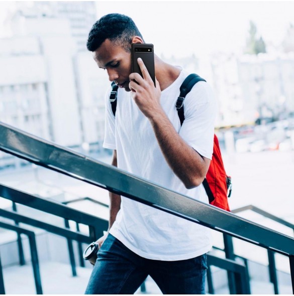 Spigen Rugged Armor telefonfodral för Google Pixel 6A svart