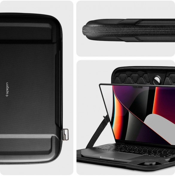 Spigen RUGGED ARMOR POUCH" PRO" LAPTOP 13-14 SVART