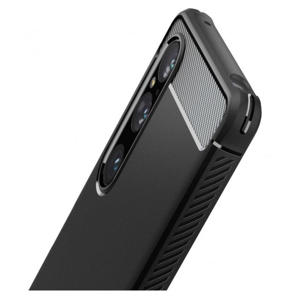 Spigen RUGGED ARMOR SONY XPERIA 1 V MATSVART