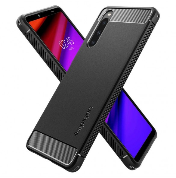 Spigen RUGGED ARMOR SONY XPERIA 10 V MATSVART