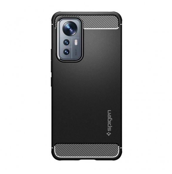 Spigen RUGGED ARMOR XIAOMI 12 LITE MATSVART