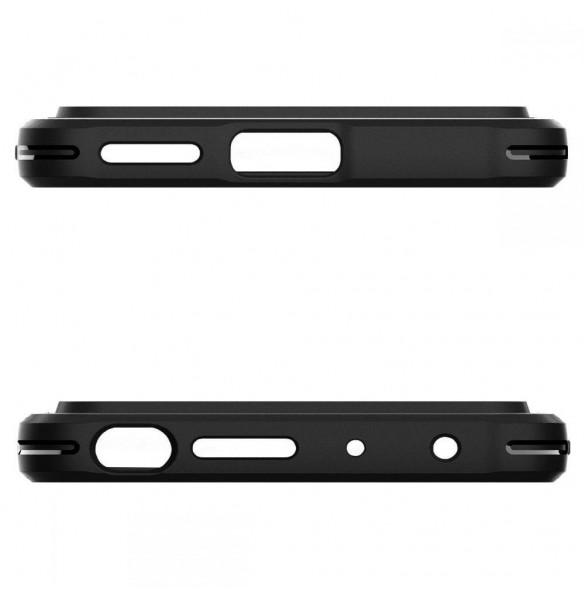 Spigen RUGGED ARMOR XIAOMI POCO X4 PRO 5G MATSVART