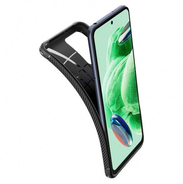 Spigen RUGGED ARMOR XIAOMI REDMI NOTE 12 5G / POCO X5 5G MATSVART