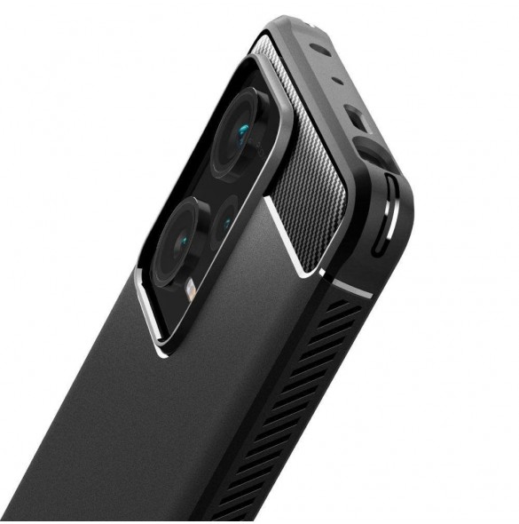 Spigen RUGGED ARMOR XIAOMI REDMI NOTE 12 PRO+ PLUS 5G MATSVART