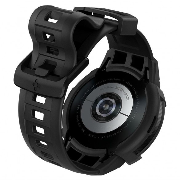 Spigen RUGGED ARMOR" PRO" GALAXY Watch 4 CLASSIC 46 MM MATSVART