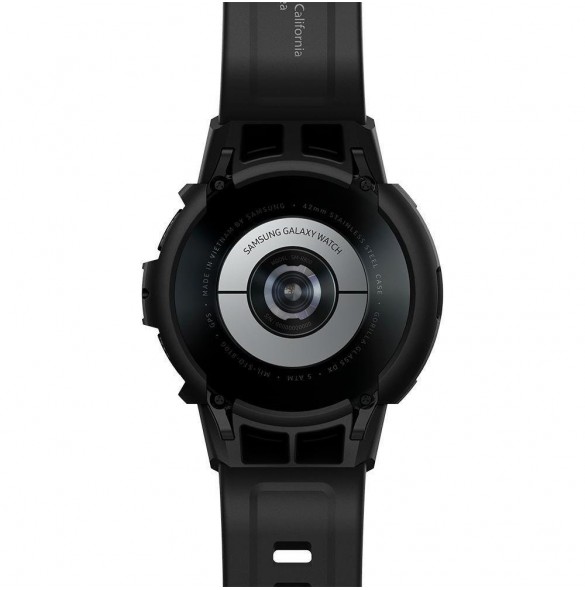 Spigen RUGGED ARMOR" PRO" GALAXY Watch 4 CLASSIC 46 MM MATSVART