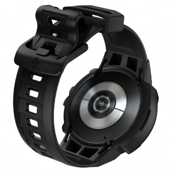 Spigen RUGGED ARMOR" PRO" GALAXY Watch 4/5 (44 MM) SVART
