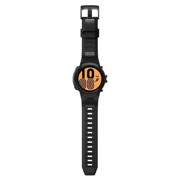 Spigen RUGGED ARMOR" PRO" GALAXY Watch 4/5 (44 MM) SVART