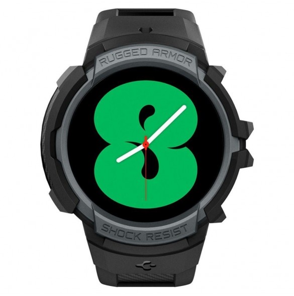 Spigen RUGGED ARMOR" PRO" GALAXY Watch 4/5 44MM CHARCOAL GREY