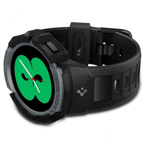 Spigen RUGGED ARMOR" PRO" GALAXY Watch 4/5 44MM CHARCOAL GREY