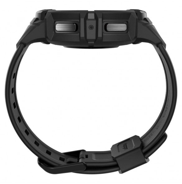 Spigen RUGGED ARMOR" PRO" GALAXY Watch 5 PRO (45 MM) SVART