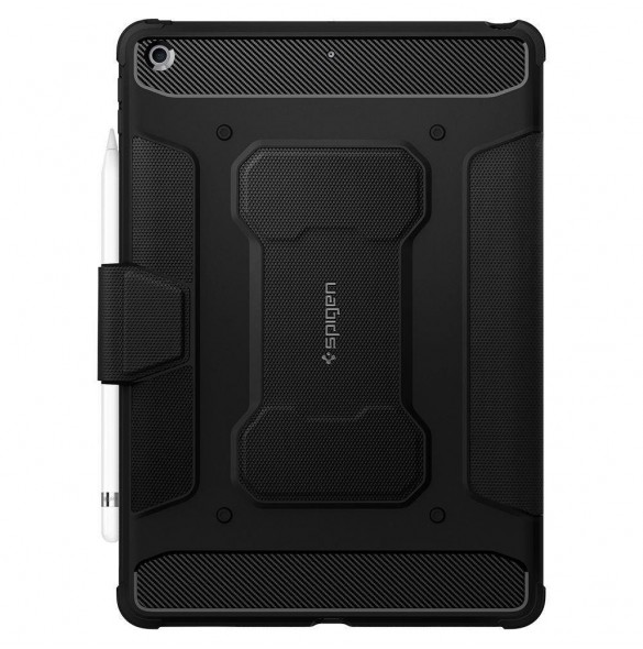 Spigen RUGGED ARMOR" PRO" IPAD 10.2 2019 / 2020 / 2021 SVART