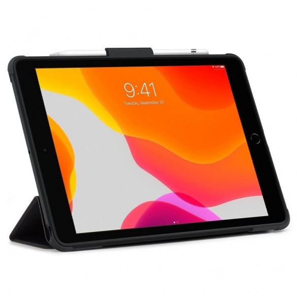Spigen RUGGED ARMOR" PRO" IPAD 10.2 2019 / 2020 / 2021 SVART