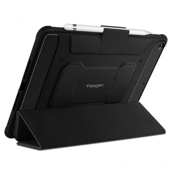 Spigen RUGGED ARMOR" PRO" IPAD 10.2 2019 / 2020 / 2021 SVART