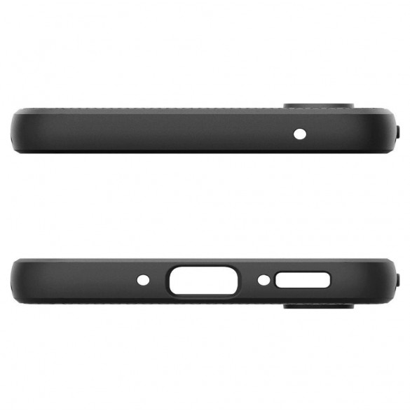 Spigen Samsung Galaxy A54 5G Liquid Air Series TPU-fodral - Mattsvart