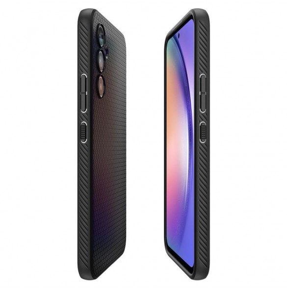 Spigen Samsung Galaxy A54 5G Liquid Air Series TPU-fodral - Mattsvart