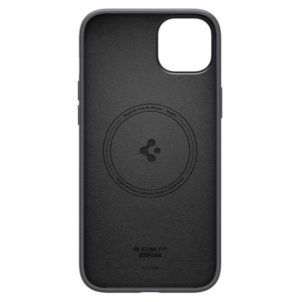 Spigen SILICONE FIT MAG MAGSAFE IPHONE 14 PLUS SVART