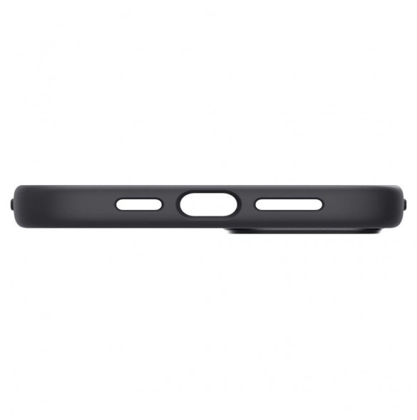 Spigen SILICONE FIT MAG MAGSAFE IPHONE 14 PLUS SVART