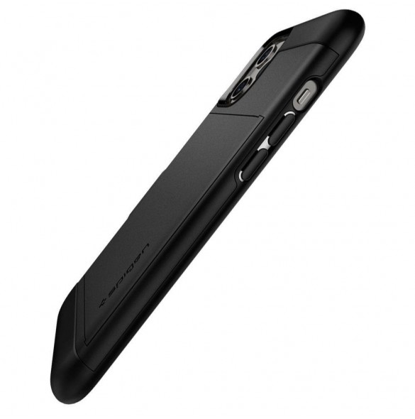 Spigen SLIM ARMOR CS IPHONE 12/12 PRO SVART