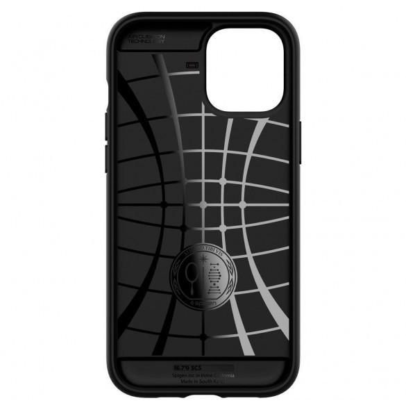 Spigen SLIM ARMOR CS IPHONE 12/12 PRO SVART