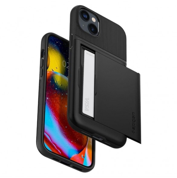 Spigen SLIM ARMOR CS IPHONE 14 PLUS SVART