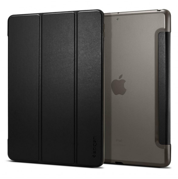 Spigen SMART FOLD IPAD 10.2 2019 / 2020 / 2021 SVART