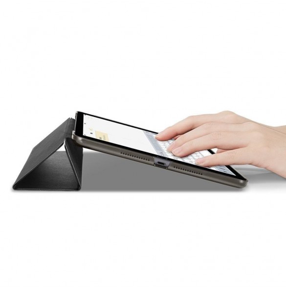 Spigen SMART FOLD IPAD 10.2 2019 / 2020 / 2021 SVART
