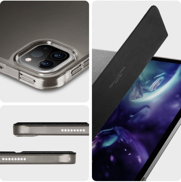 Spigen SMART FOLD IPAD PRO 11 2021 / 2022 SVART