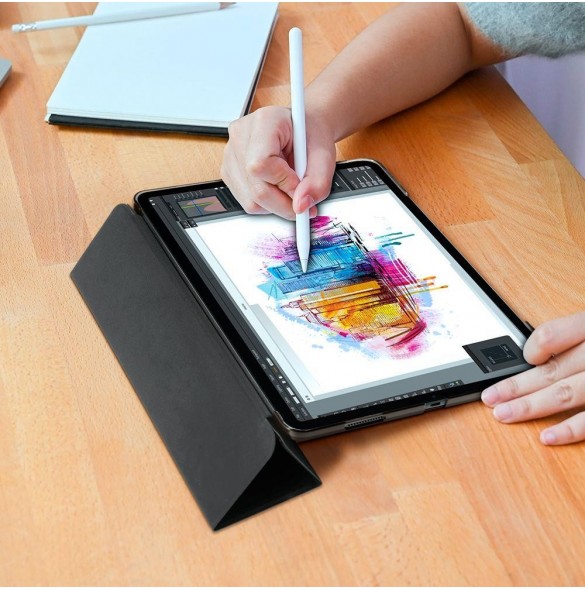 Spigen SMART FOLD IPAD PRO 12.9 2021 / 2022 SVART