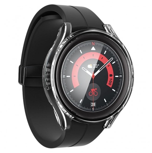 Spigen THIN FIT & TEMPERED GLASS GALAXY Watch 5 PRO (45 MM) CRYSTAL CLEAR