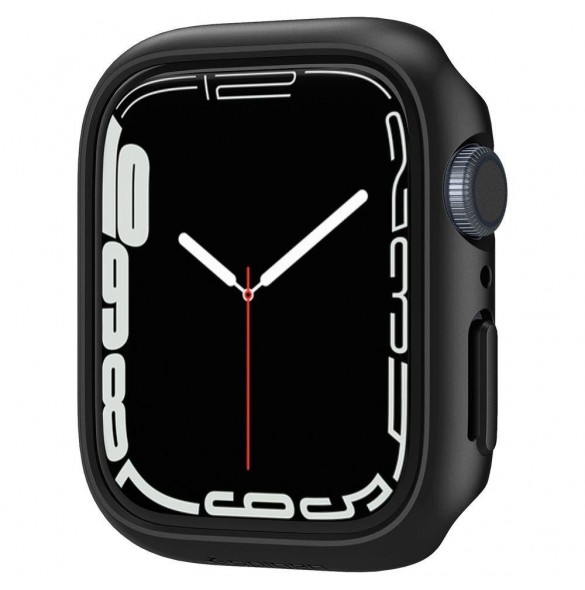 Spigen THIN FIT Apple Watch 7 (45MM) SVART