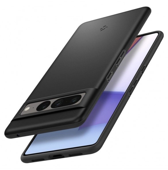 Spigen Thin Fit fodral för Google Pixel 7 Pro svart