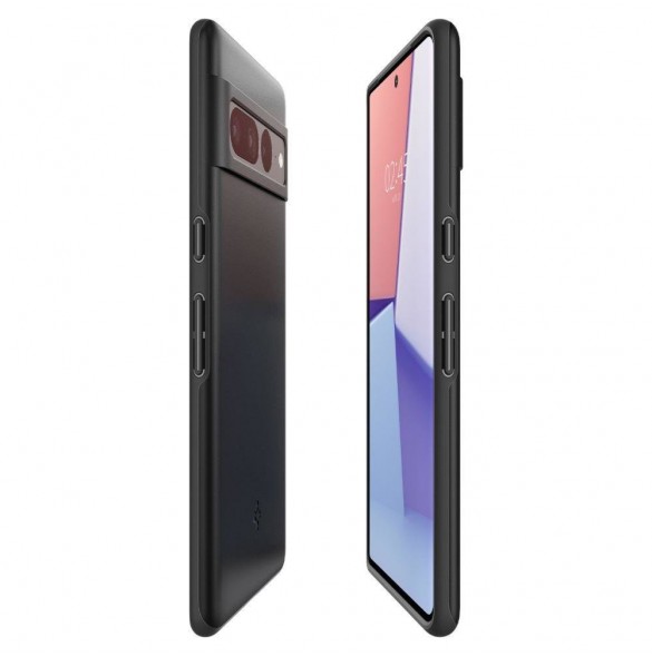 Spigen Thin Fit fodral för Google Pixel 7 Pro svart