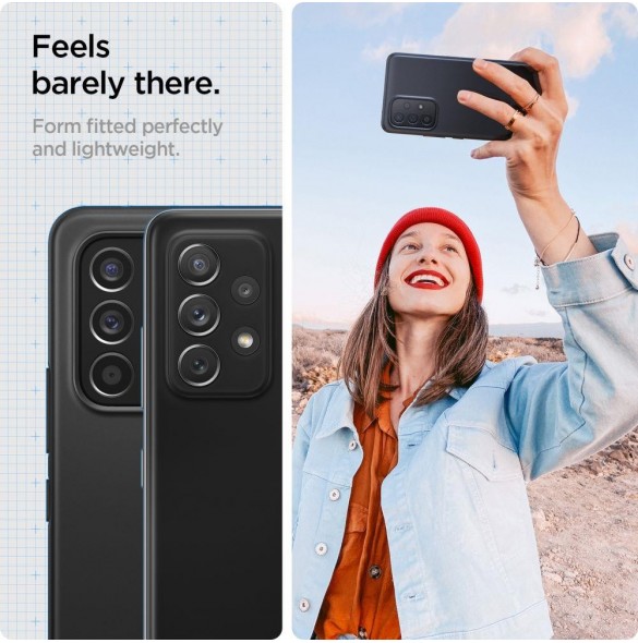 Spigen THIN FIT GALAXY A53 5G SVART