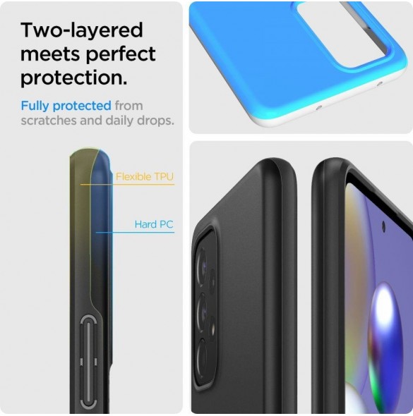 Spigen THIN FIT GALAXY A53 5G SVART