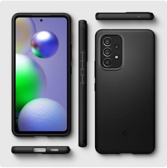 Spigen THIN FIT GALAXY A53 5G SVART