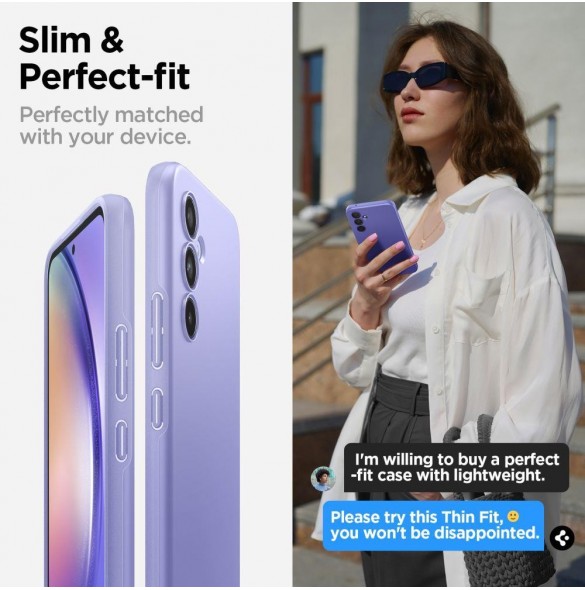 Spigen THIN FIT GALAXY A54 5G FANTASTISK VIOLET