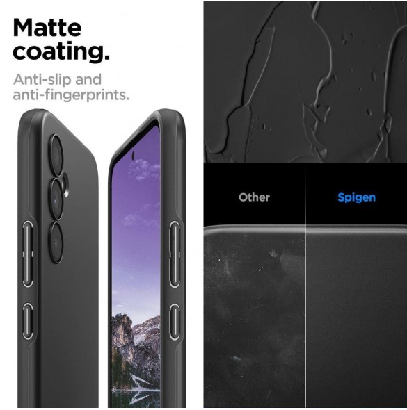 Spigen THIN FIT GALAXY A54 5G SVART