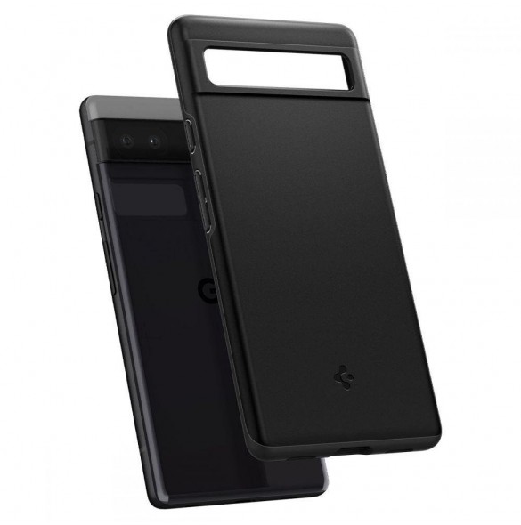 Spigen THIN FIT GOOGLE PIXEL 6A SVART