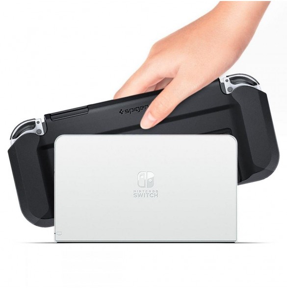 Spigen THIN FIT NINTENDO SWITCH OLED SVART