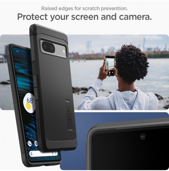 Spigen Tough Armor fodral för Google Pixel 7 svart