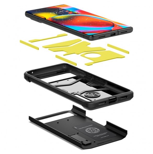 Spigen Tough Armor fodral för Google Pixel 7 Pro svart
