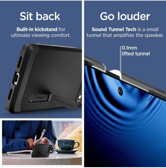 Spigen Tough Armor fodral för Google Pixel 7 Pro svart