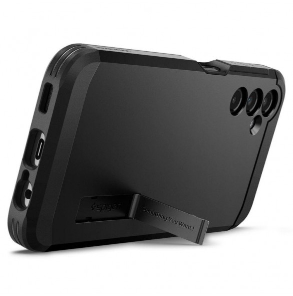 Spigen TOUGH ARMOR GALAXY A14 4G / LTE SVART