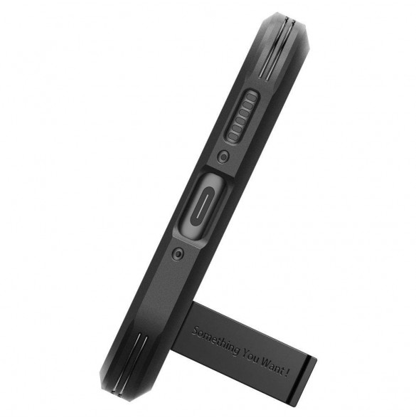 Spigen TOUGH ARMOR GALAXY A34 5G SVART