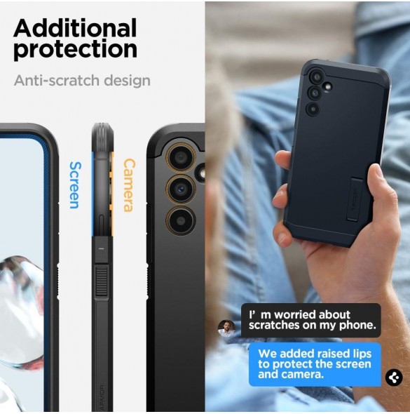 Spigen TOUGH ARMOR GALAXY A34 5G SVART