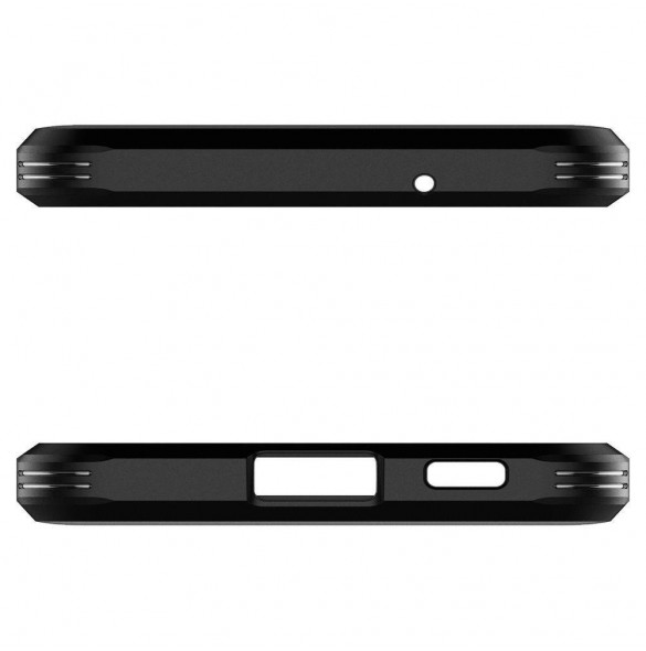 Spigen TOUGH ARMOR GALAXY S21 FE SVART