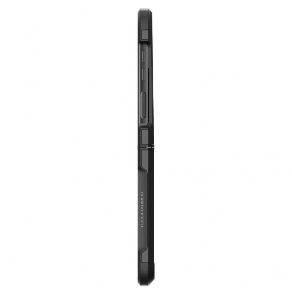 Spigen TOUGH ARMOR GALAXY MED FLIP 4 SVART