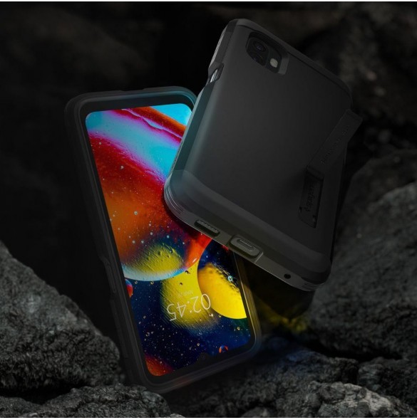 Spigen TOUGH ARMOR GALAXY XCOVER 6 PRO SVART
