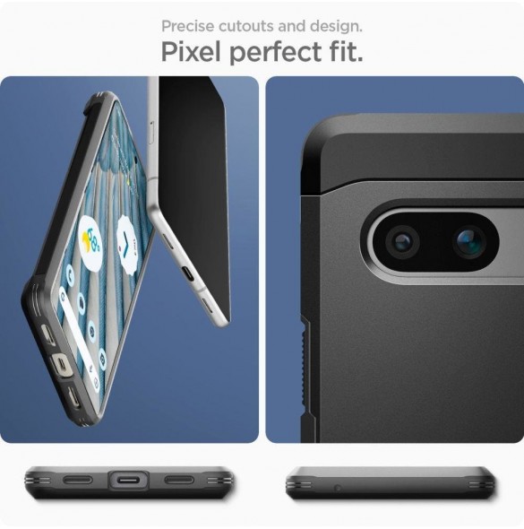 Spigen TOUGH ARMOR GOOGLE PIXEL 7A SVART